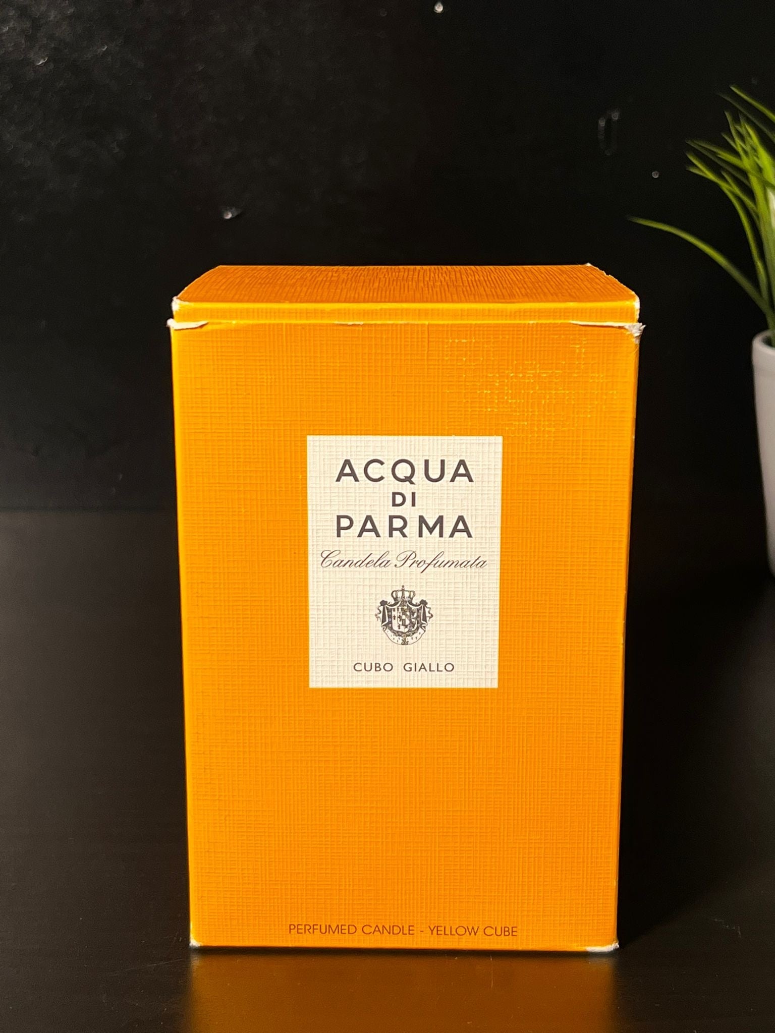 Acqua Di Parma CUBE CANDLE CUBE COLLECTION COLONIA Cubo Giallo