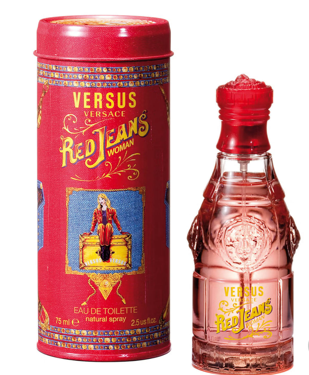 Versace Red Jeans Women EDT natural spray